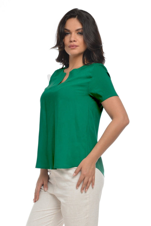 Bluza casual din viscoza Val Natalee Fashion