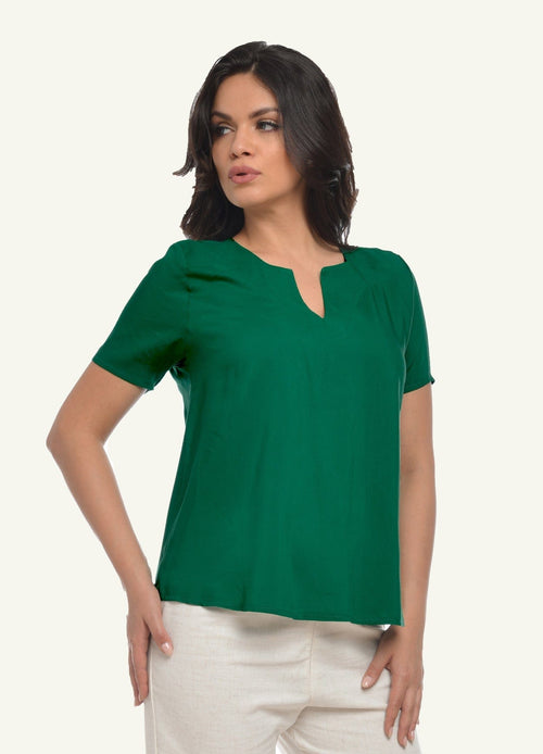 Bluza casual din viscoza Val Natalee Fashion