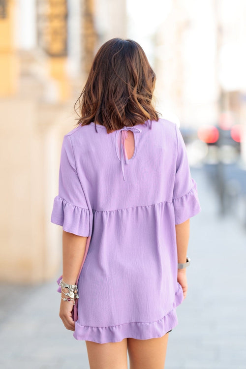 Bluza casual volan Bailley Natalee Fashion