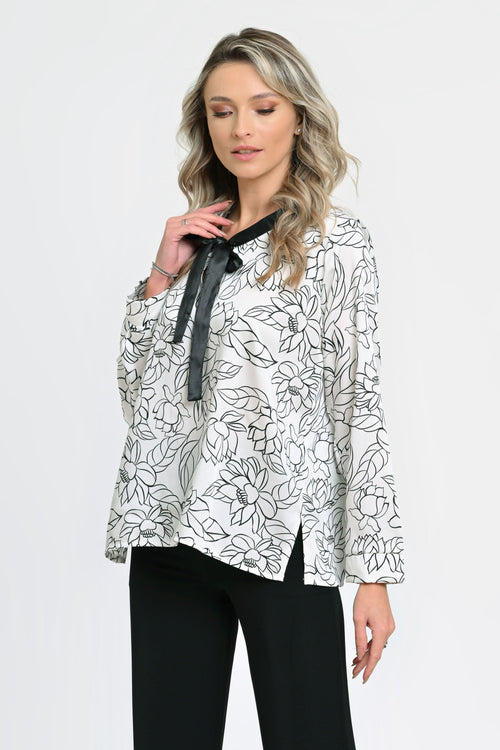 Bluza cu funda contrastanta Dorothy Eranthe