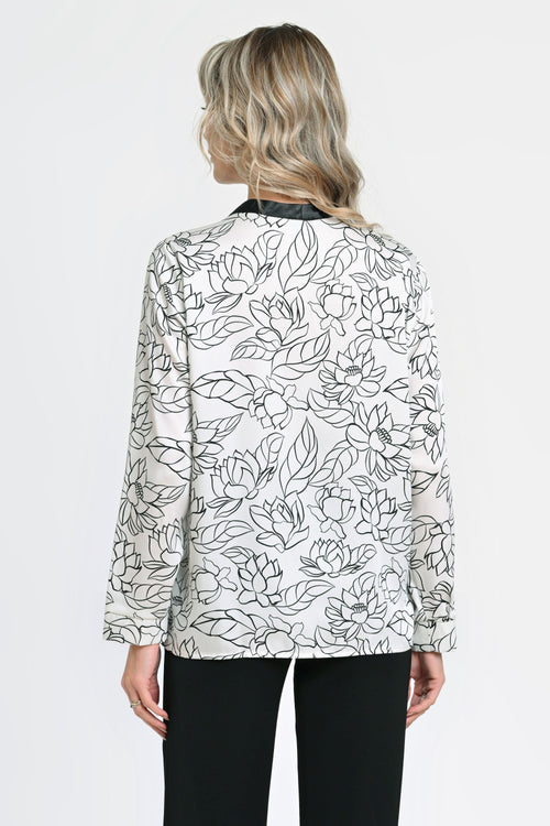 Bluza cu funda contrastanta Dorothy Eranthe