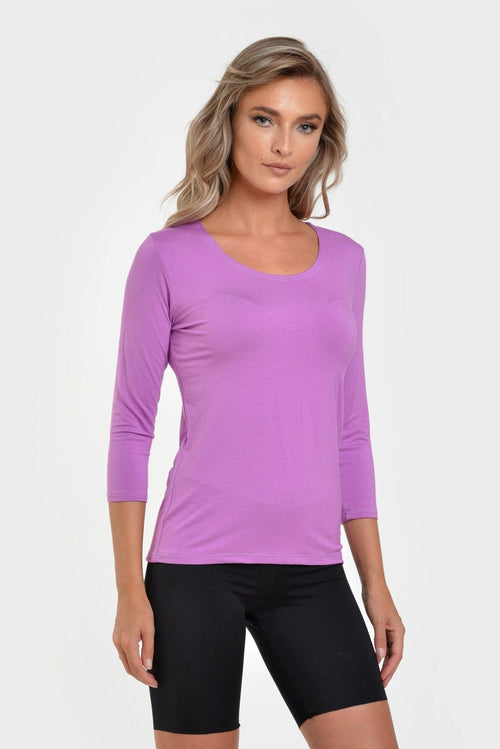 Bluza dama casual Anaxbia S / Mov Natalee Fashion