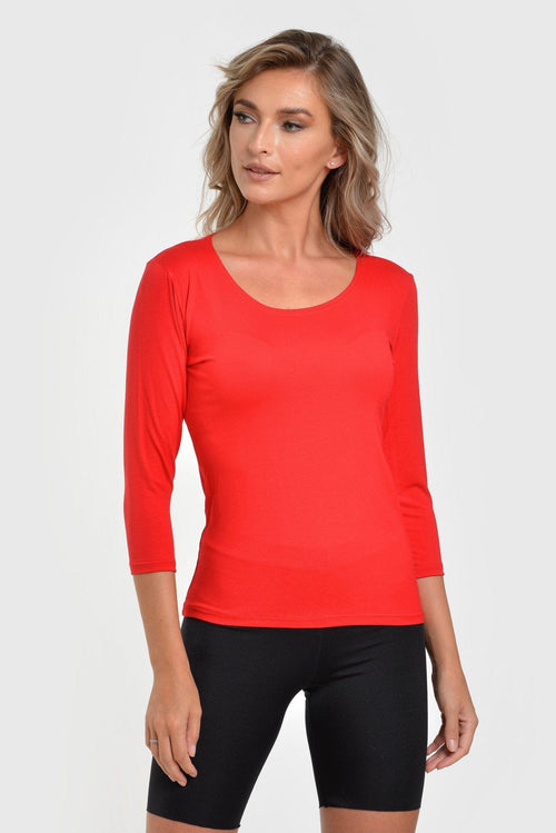 Bluza dama casual Anaxbia S / Rosu Natalee Fashion