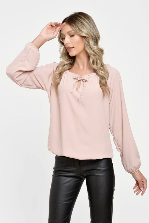 Bluza roze tip ie Agapia Natalee Fashion