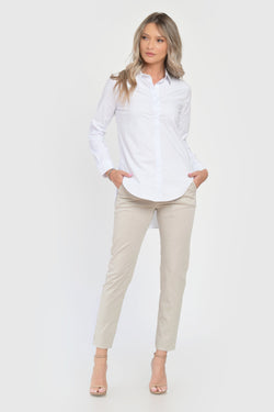Camasa alba office Simona Natalee Fashion