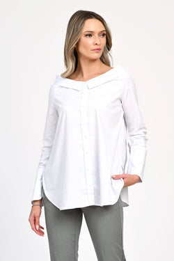 Camasa dama alba Silvia Natalee Fashion