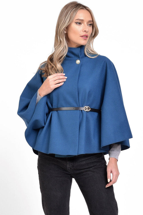 Capa turqoise Crina Masura Unica Natalee Fashion