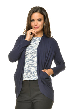 Cardigan dama bleumarin Ariyah Natalee Fashion