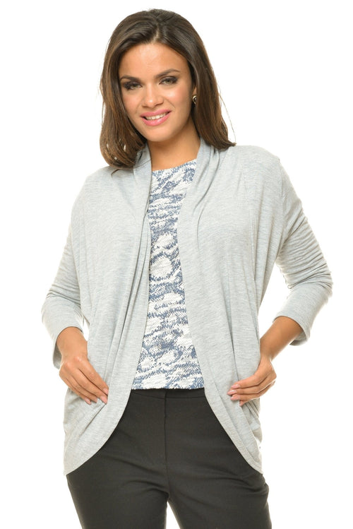 Cardigan dama gri Anya Natalee Fashion