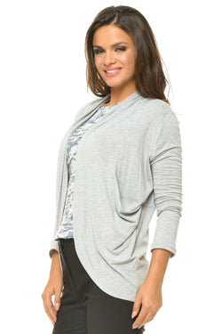 Cardigan dama gri Anya Natalee Fashion