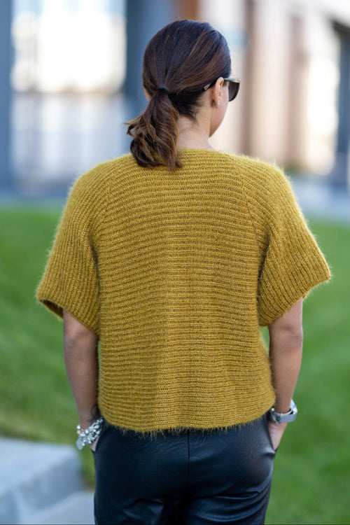 Cardigan mustar Ananda Natalee Fashion