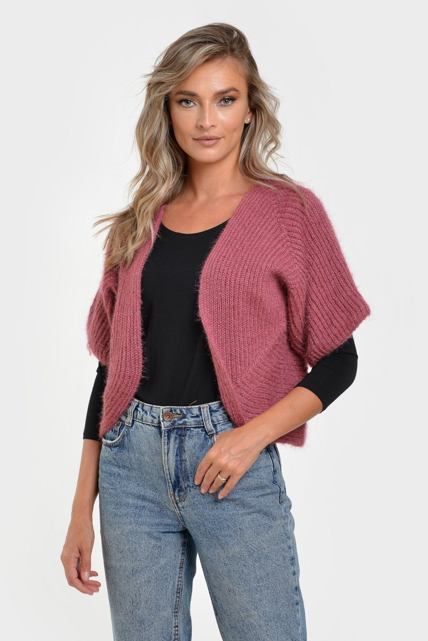 Cardigans roze Rabe main image 1