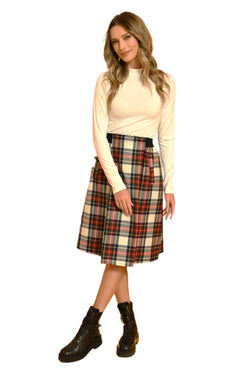 Fusta dama carouri Sara Natalee Fashion