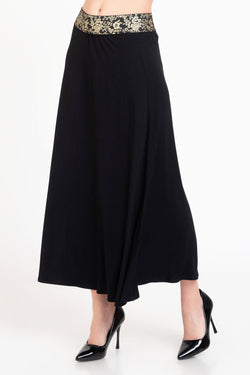 Fusta dama lunga viscoza Galatea Natalee Fashion
