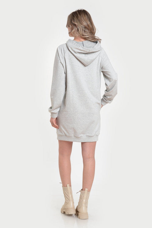 Hanorac gri Patricia Natalee Fashion