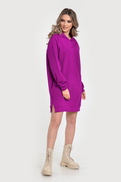 Hanorac marsala Beth Natalee Fashion