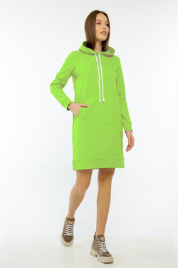 Hanorac verde Aglauros Natalee Fashion