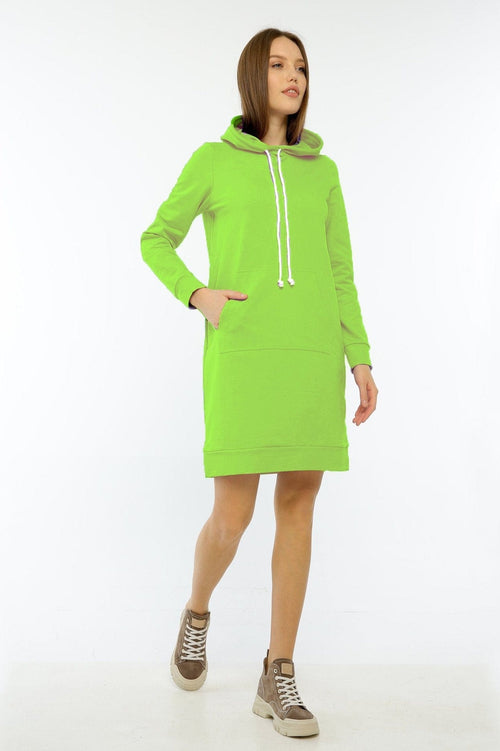 Hanorac verde Aglauros Natalee Fashion