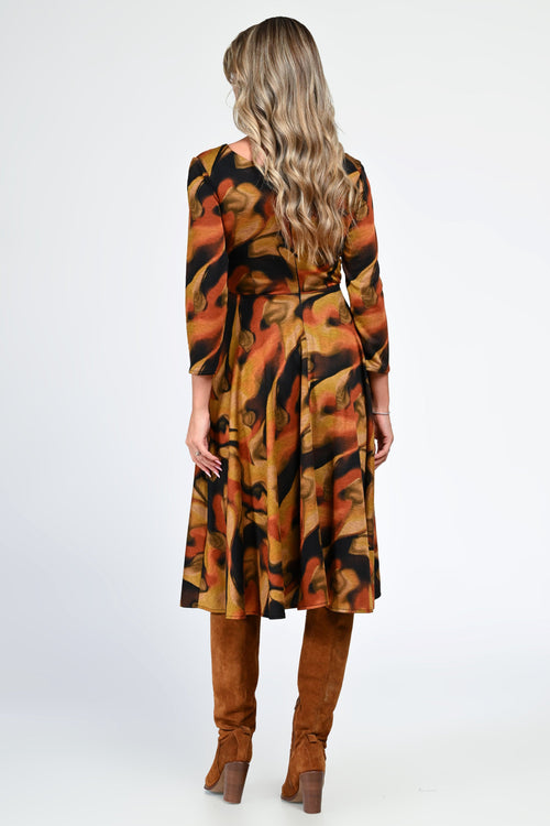 Rochia damă midi Autumn Sofia Natalee Fashion