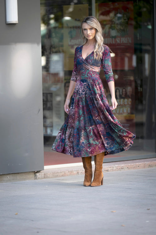 Rochia midi Amelia Natalee Fashion