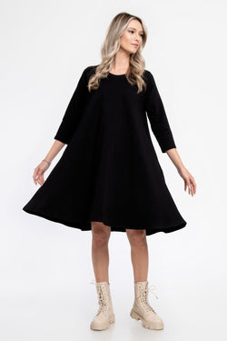 Rochie casual neagra Maritza Natalee Fashion