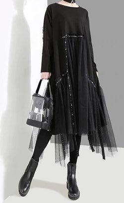 Rochie casual tull Melania Natalee Fashion