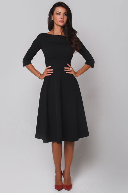 Rochie clos neagra April Natalee Fashion