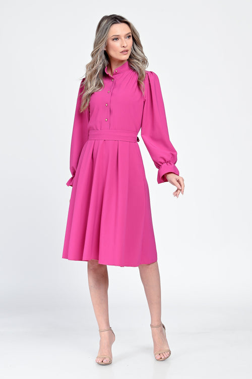 Rochie dama ciclamen Elite Natalee Fashion