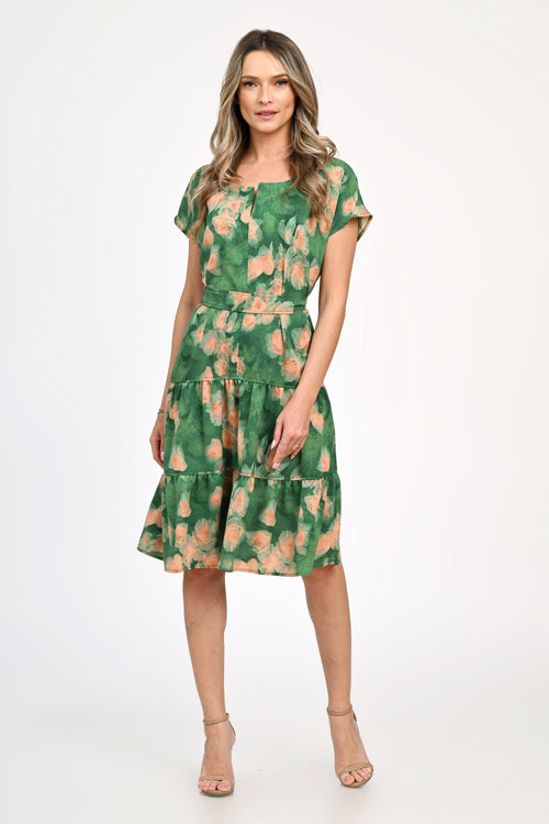 Rochie dama de vara Flori Natalee Fashion