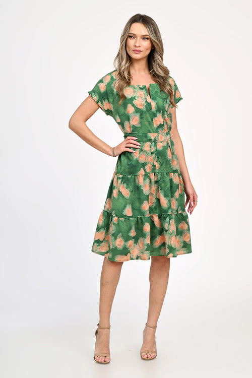 Rochie dama de vara Flori Natalee Fashion