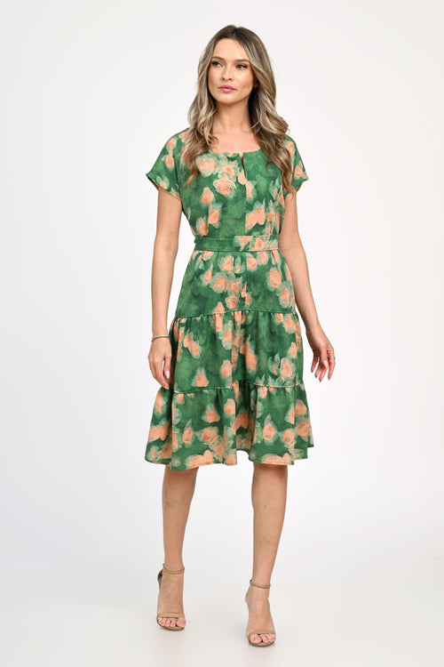 Rochie dama de vara Flori Natalee Fashion