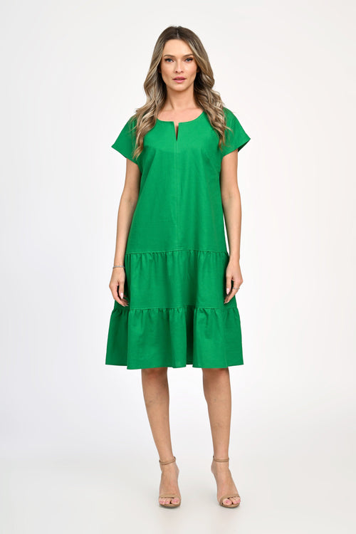 Rochie dama de vara verde Janeta Natalee Fashion