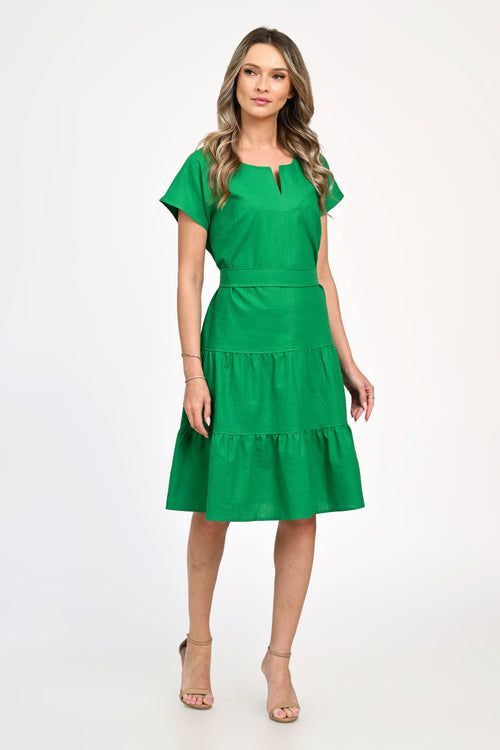 Rochie dama de vara verde Janeta Natalee Fashion