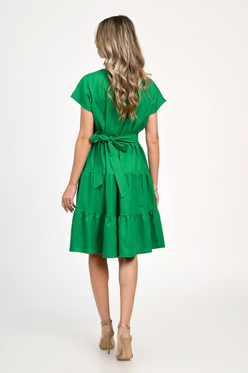 Rochie dama de vara verde Janeta Natalee Fashion
