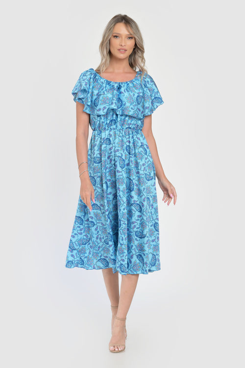 Rochie de vara bleu  Gianina Natalee