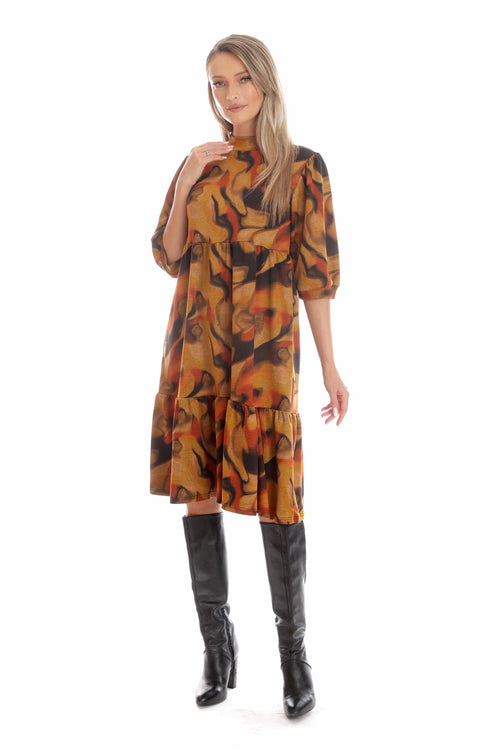 Rochie doua volane Irina Natalee