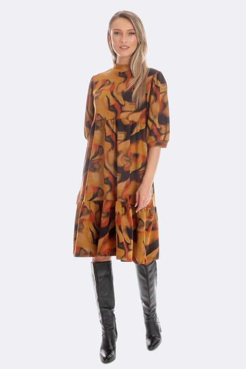 Rochie doua volane Irina Natalee