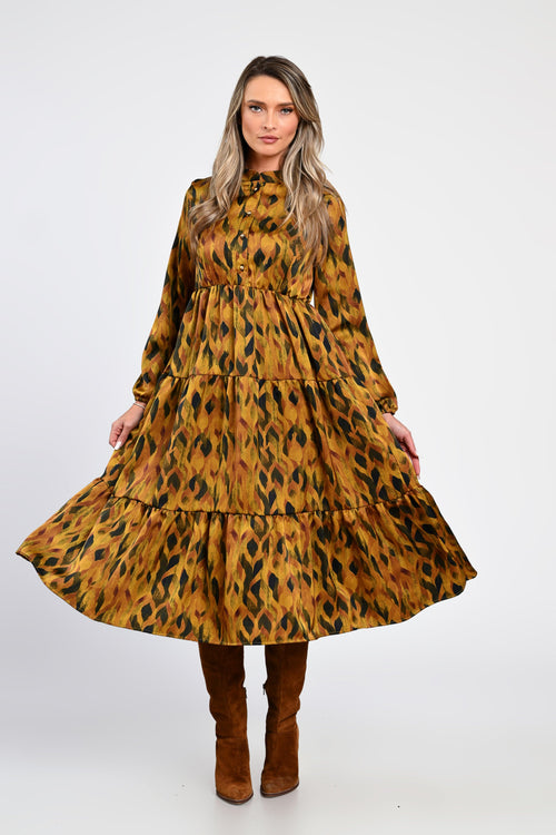 Rochie midi boho Amira Natalee