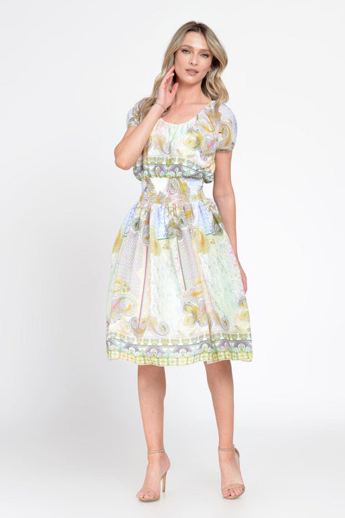 Rochie multicolor Antiope Natalee Fashion