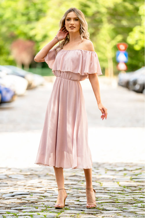 Rochie dama de vara volan urmeri Eliana Natalee