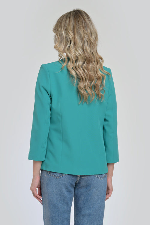 Sacou dama elegant verde smarald Ioana Natalee Fashion