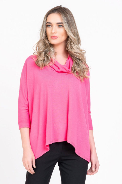 Natalee Fashion Bluză Bluza casual roz Olivia