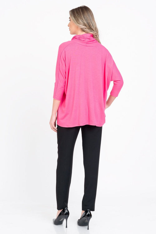 Natalee Fashion Bluză Bluza casual roz Olivia