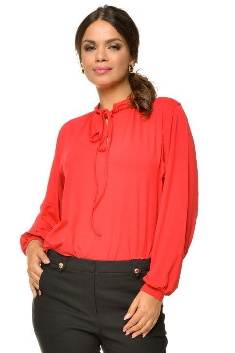 Natalee Fashion Bluză Bluza casual snur rosu Miha