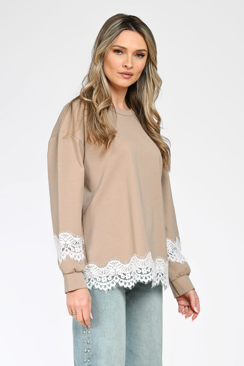 Bluza cu croială lejeră Lumi Natalee