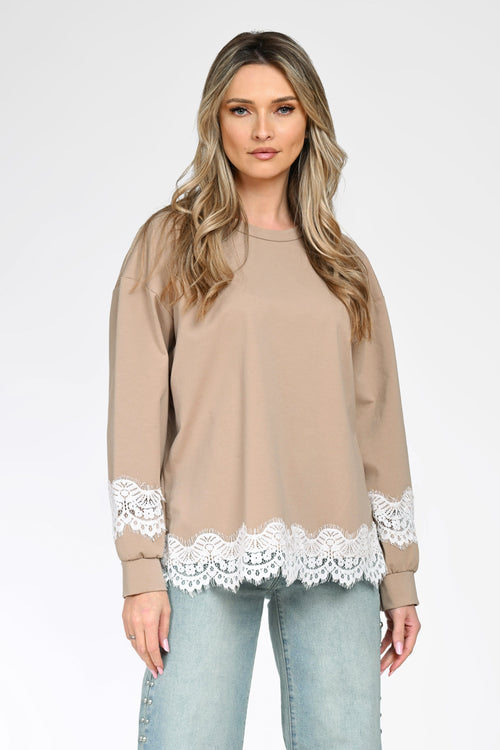 Bluza cu croială lejeră Lumi Natalee