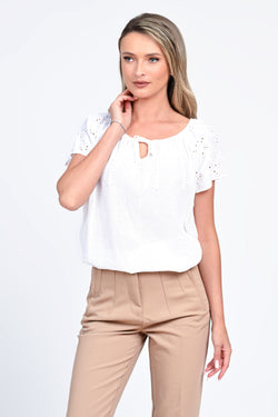 Bluza dama alba Sidonia Natalee