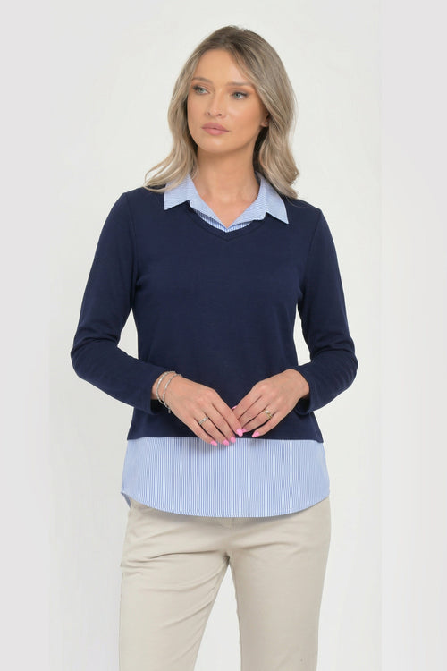 Bluza dama casual doi in unu Daria Natalee