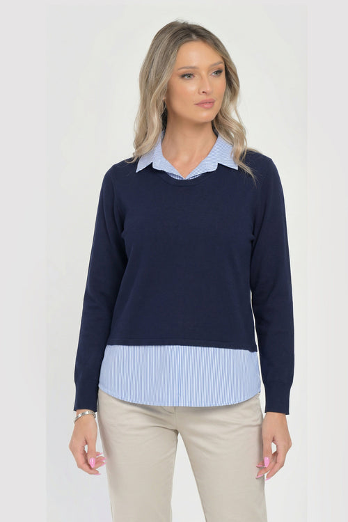 Bluza dama casual doi in unu Daria Natalee