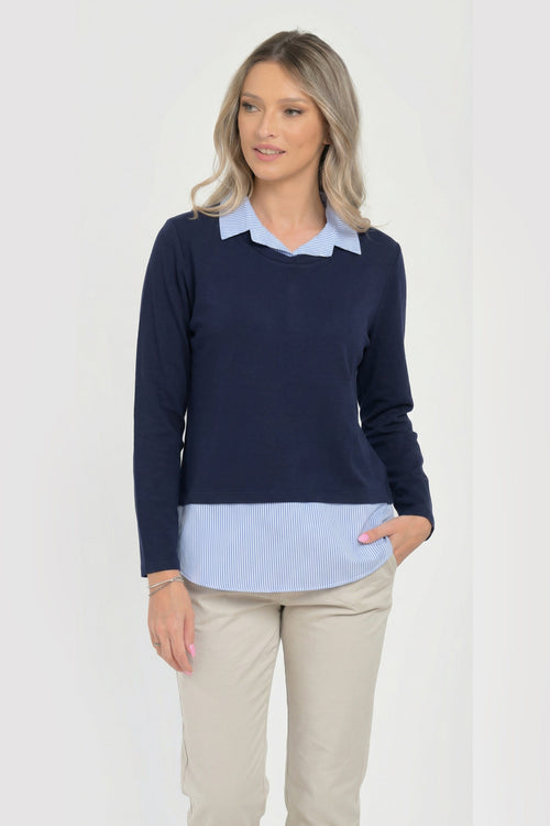 Bluza dama casual doi in unu Daria Natalee